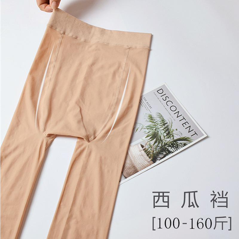 2025 new designer bare leg artifact women s spring fashion and autumn thin magic steel stockings flesh colored leggings winter fleece pantyhose nude o