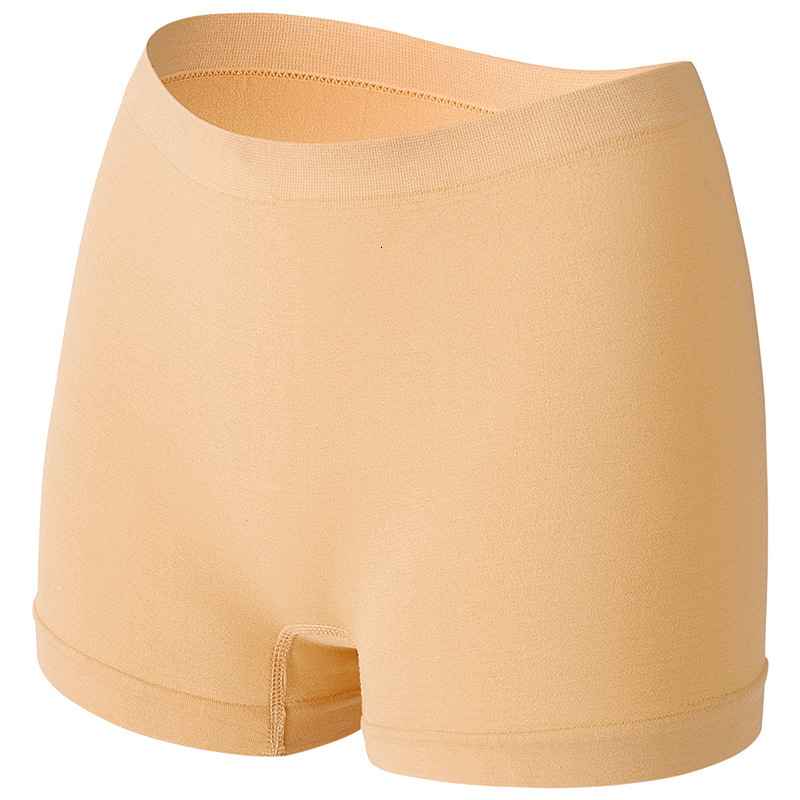 2025 fashion New Designer Winter Women s Underwear Large Fat MM Invisible Flat Corner Safety Pants for Girls Thin Anti Glare Bottom Can be worn out at