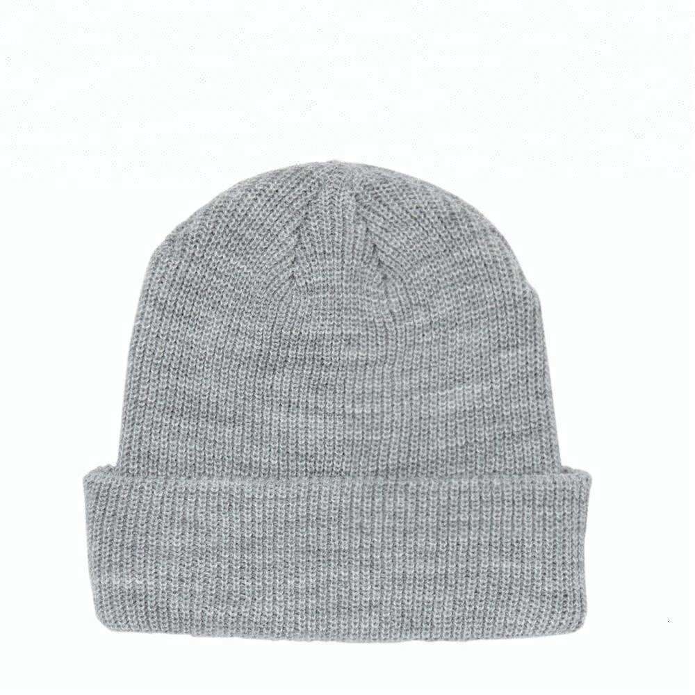 Best Selg bonnet hat 2020 Arrival New Custom Label Knit Black Beanie Wholesale