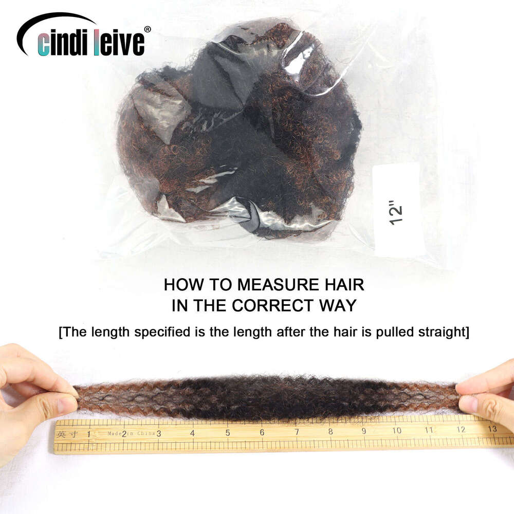 Ombre Brown Afro Kinky Curly Bulk Human #30-#1-#30 Crochet Braiding Hair Extensions Loc For Braids No Weft