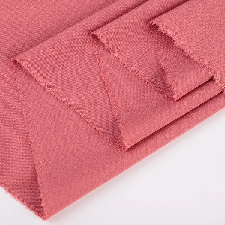 High Quality Woven 100d 4 Way Stretch Polyester Spandex Fabric for Sportswear