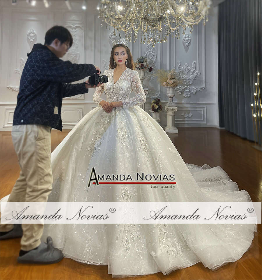 Custom Order Bridal Dresses Long Sleeves
