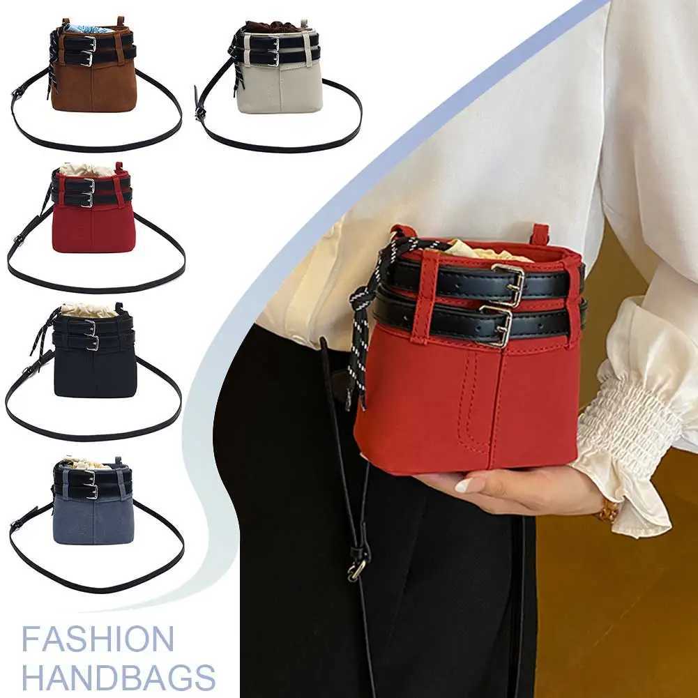 Ladies Suede Crossbody Bag Adjustable Strap Shoulder Trendy Handbag Clutch Purse for Work Travel 241015