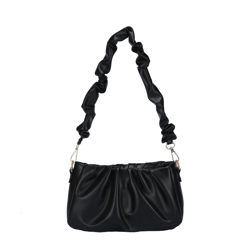 Spring wrinkled cloud dumplings, 2024 new underarm single shoulder crossbody bag, internet famous niche package #10 ddmydog