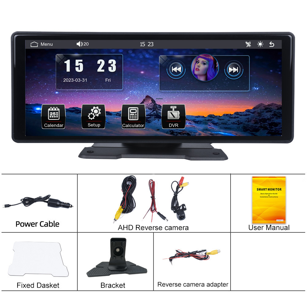 High-Quality 10.26 Inch Portable Car Audio System Carplay BT Car Video Player Mp5 Players
