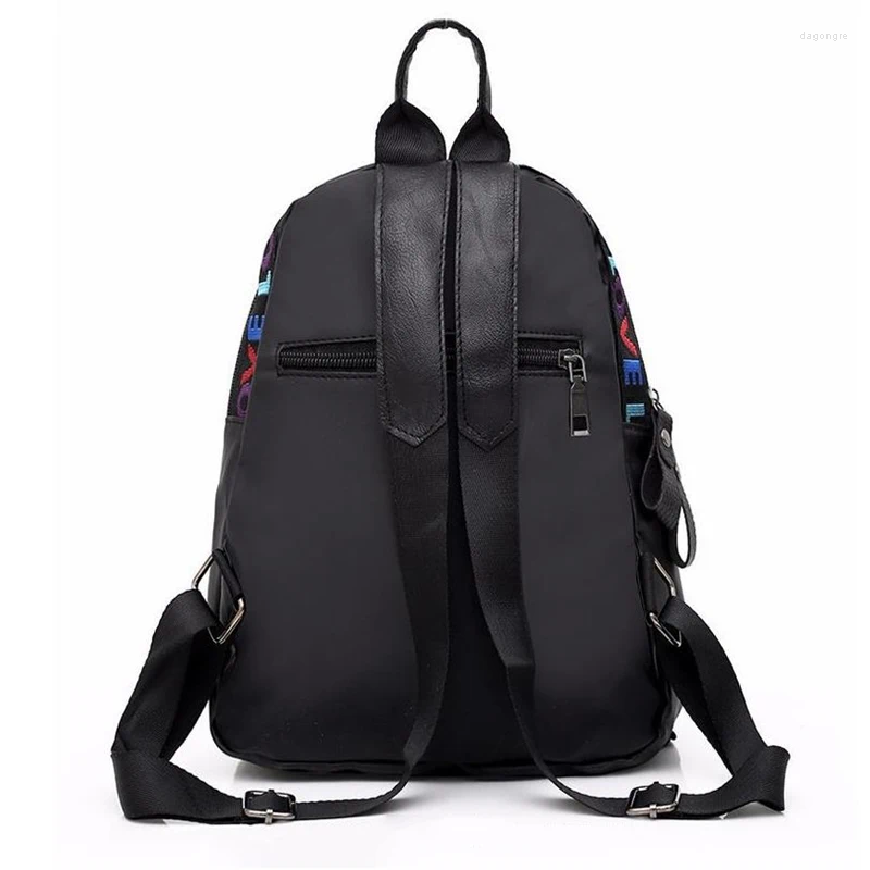 2025 NEW School Bags Korean Style Women Mini Backpack Oxford Shoulder Bag For Teenage Girls Multi-Function Small Bagpack Female Phone Pouch zhanyishen