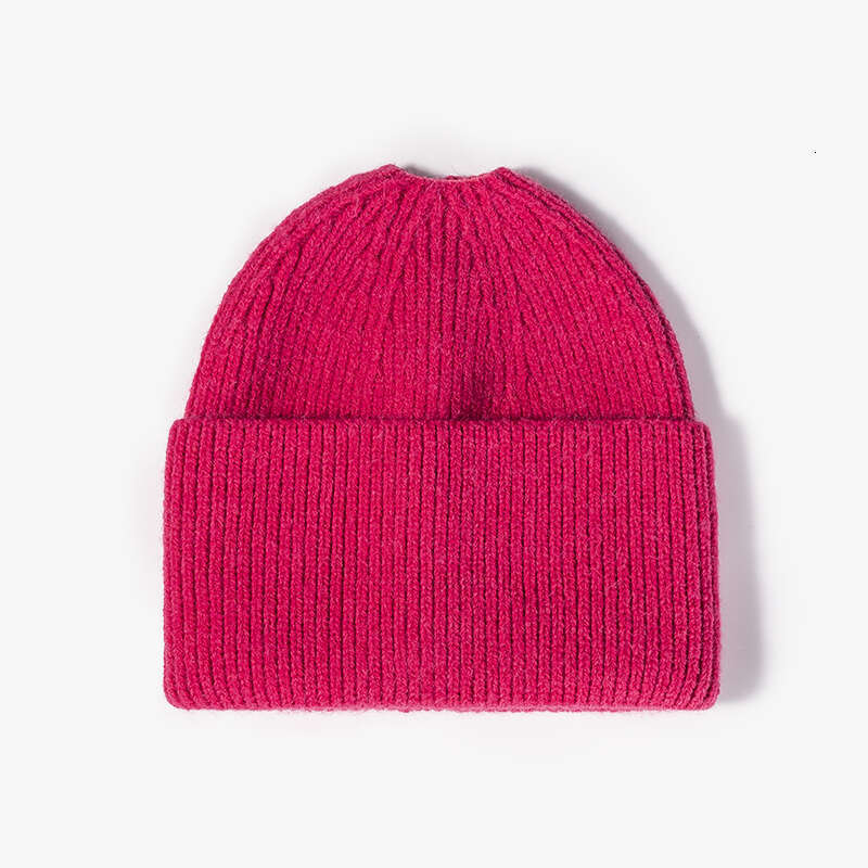 Winter Soft For Beanie Ponytails Wholesale beanie Women Ponytail Hole Hat Pineapple Beanies bonnet Knit s