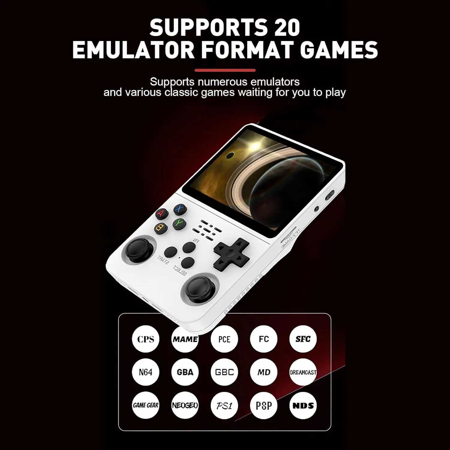Open Source R36S Consola Portatil Retro Handheld Game Console CPU RK3326 3000 mAh Battery 64G 128G Emulator R36s Gaming Player Z241015