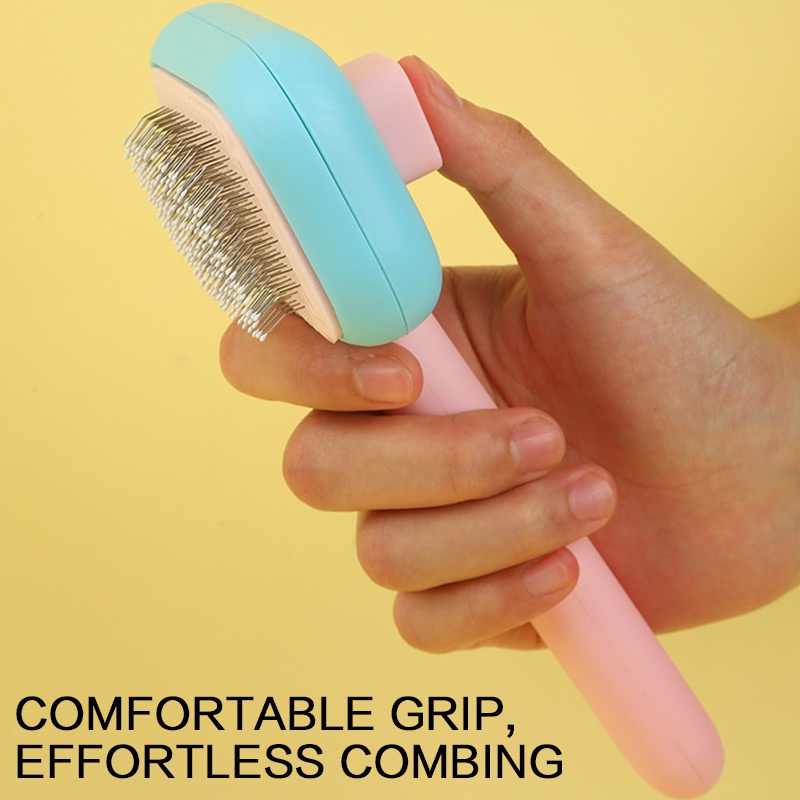 Hair Removal Comb For Dogs Cat Detangler Fur Trimming Dematting Deshedding Brush Grooming Tool Long Hair Curly Pet Supplies