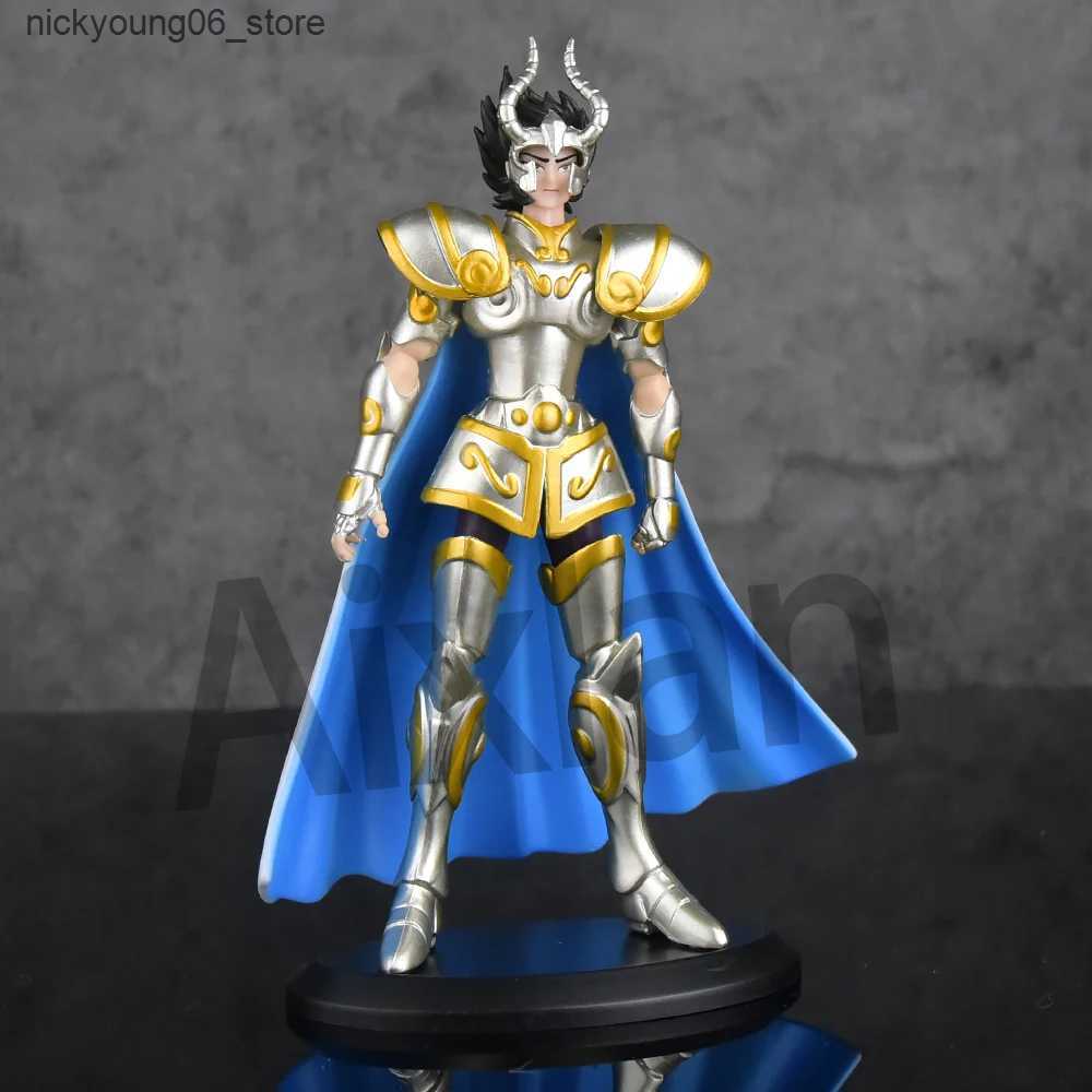 Cartoon Figures Aixlan Saint Seiya Figure 19cm Phoenix Ikki Hyoga Seiya Shiryu PVC Action Picture Amine Birthday Gift Group Picture L240910