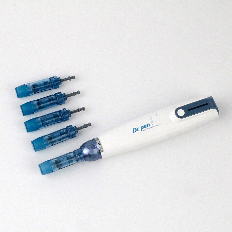 Dr.pen M8S/A8S/A9/A11 needles cartridge Anti-backflow 3slots dermapen pins 12 18 24 36 42 pin MTS Nano Round Silicon Microneedling Tips Derma Pen Disp