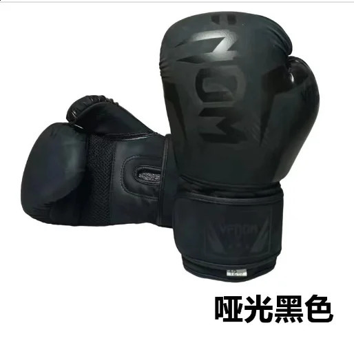 Boxing Gloves Kids Adult Professional Sanda Muay Thai Fighting Gloves for Men Women Pu Taekwondo Punching Gloves 6/8/10/12/16Oz 241008