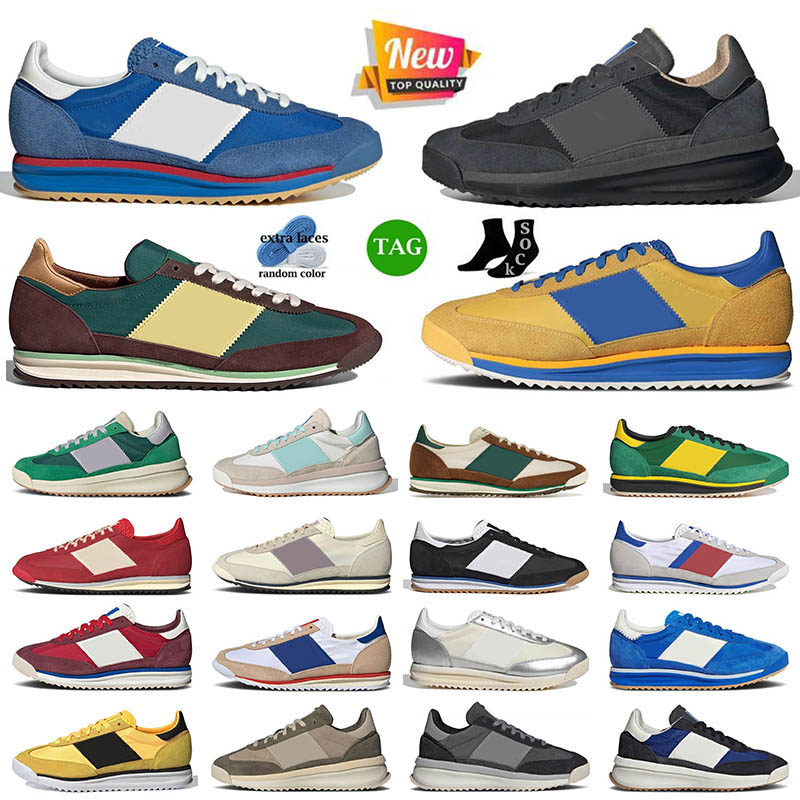 Fashion Casual SL72 RS Platform Designer Shoes Womens Mens Loafers OG Sneakers Preloved Brown Utility Yellow Royal Green Black White Sl 72 RTN Low Trainers 36-45