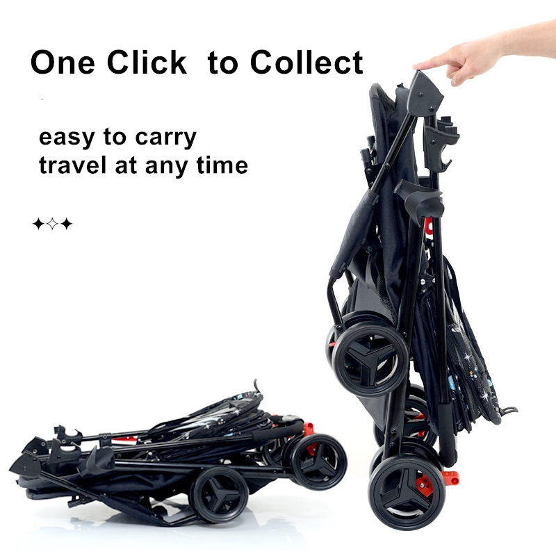 Pet Stroller Cat Dog Stroller With Storage Basket Foldable Lightweight Dog Carrier Trolley Jogging Stroller