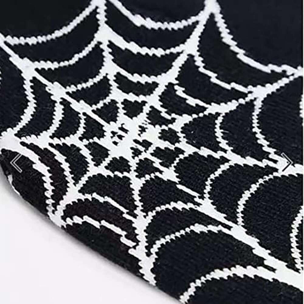 Men Web Black Outdoor Teenagers Hat Women & beanie Beanies Spider good Beanie Knit White) Gothic W