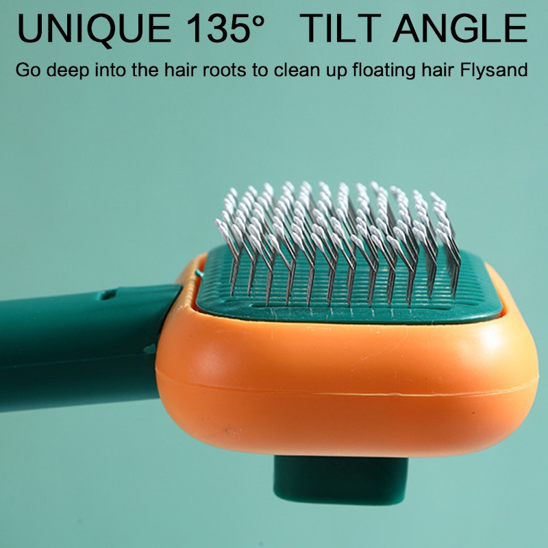 Hair Removal Comb For Dogs Cat Detangler Fur Trimming Dematting Deshedding Brush Grooming Tool Long Hair Curly Pet Supplies