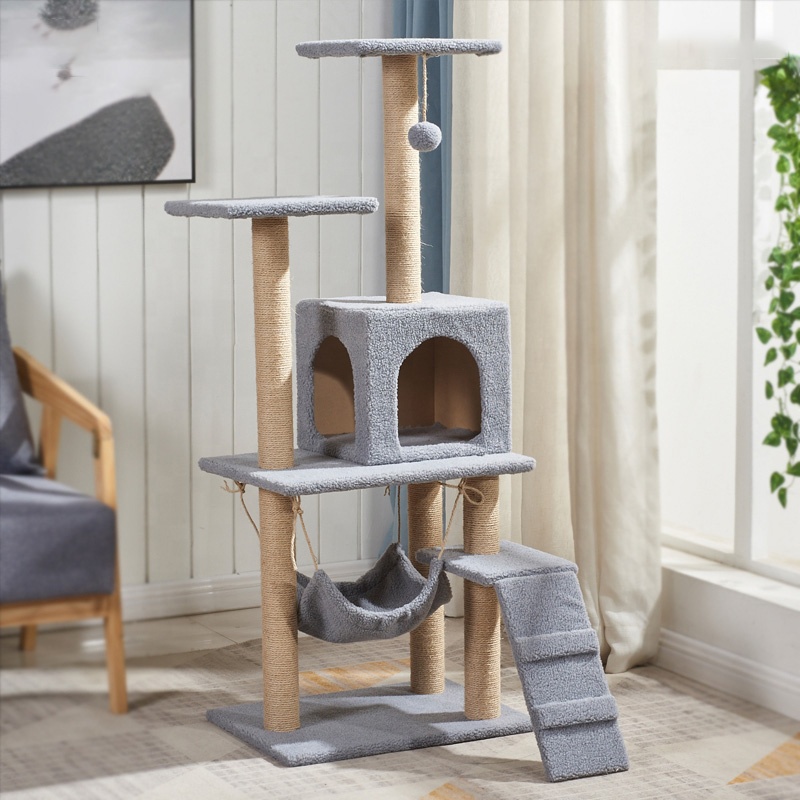 Hot Selling Pet Cats Furniture Cats Tree Available in Multiple Colors & Styles