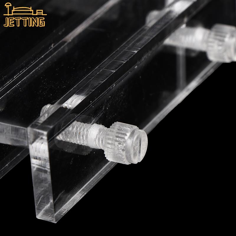 1PC Aquarium Clear Fish Tank LED Light Holder Lamp Fixtures Support Stands Hang Box Aquatic Fish Tank Lighting Accessor