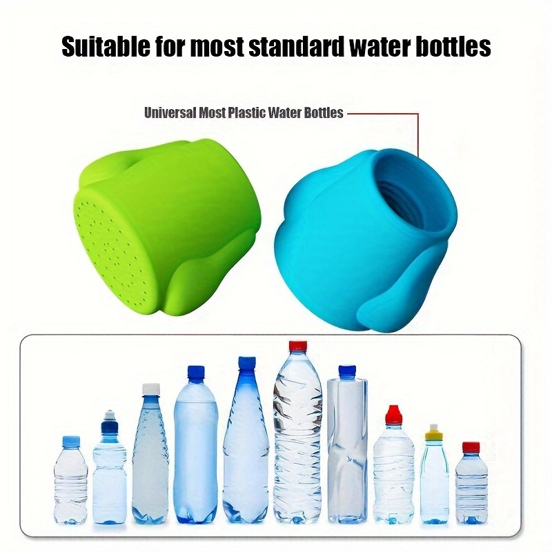 1PC Pet Cleaning Supplies Dog Shower Silicone Multi functional Shower Head Outdoor Portable Water Bottle Shower Head