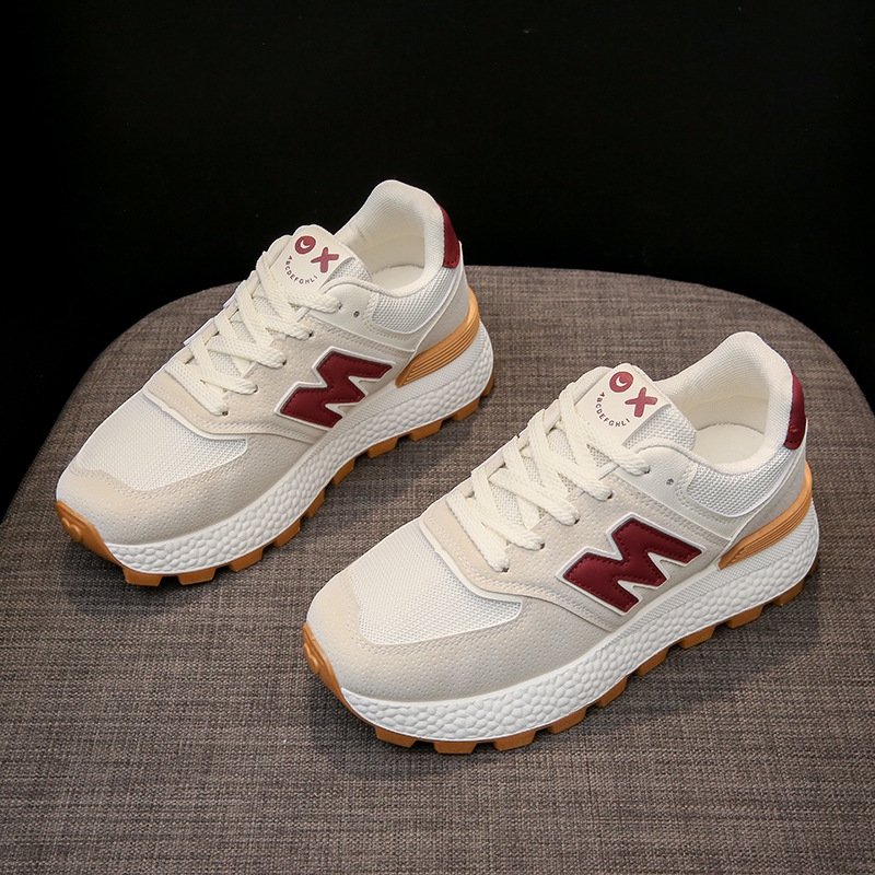 Free Shipping Designer Shoes Women Sneaker Outdoor Sports Black Grey Brown Running Shoes Breathable Athleisure Runners Trainers size 35-40 With Box