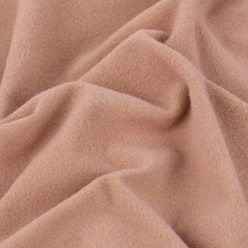 Knitted One Side Brush 95%Polyester 5%Spandex Milk Silk Jersey Fabric for Garment