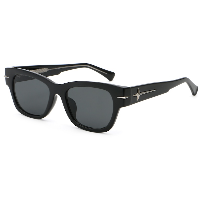 Square Sunglasses Men Cool Steampunk Thick Big Oversized Sun Glasses Mens Extra Large y2k Wrap Around Cyberpunk Futuristic Personalized S38 IVISTA