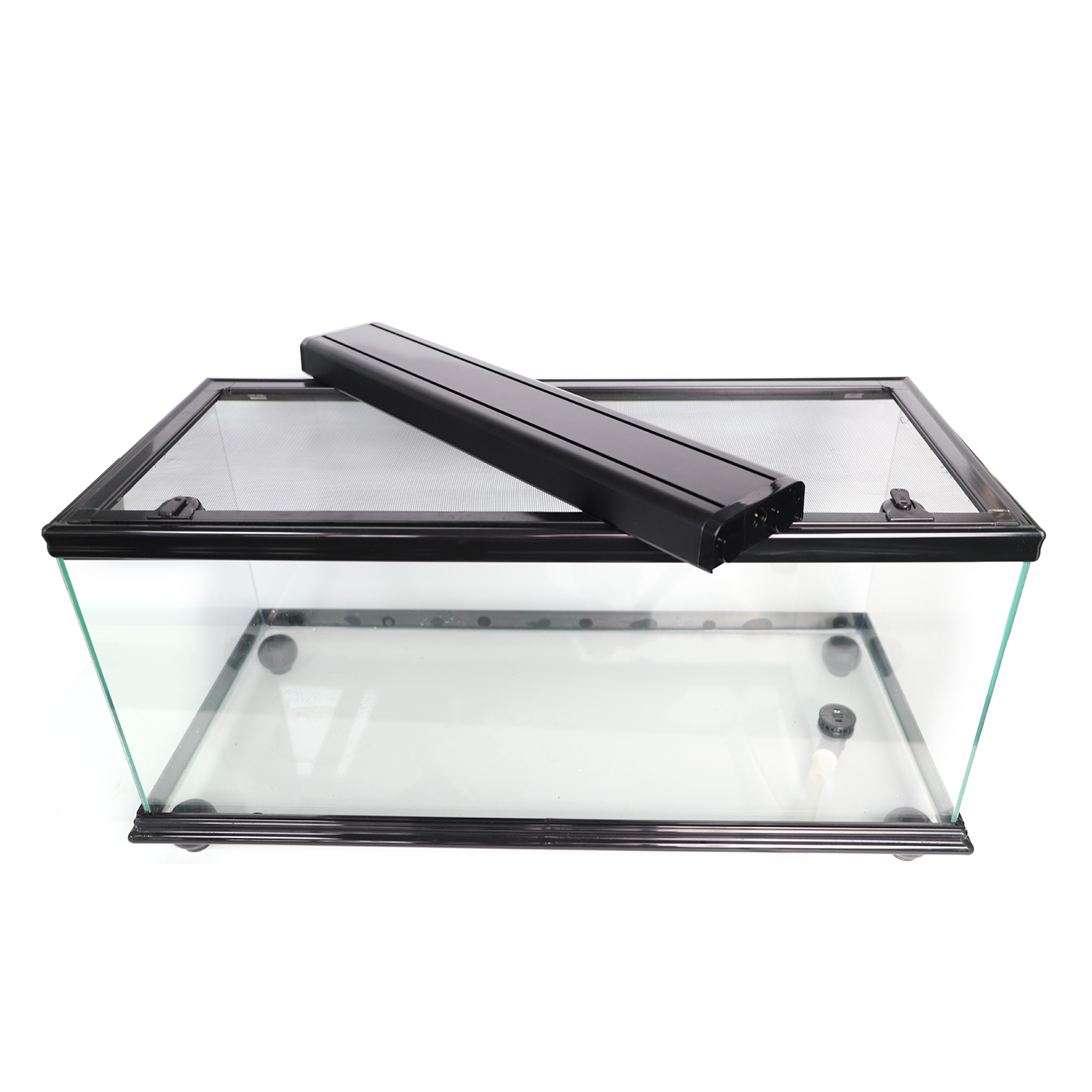 Rectangle Reptile Heat Lamp Fixture full spectrum Dual T5 fluorescent light reptile basking uva uvb lamp