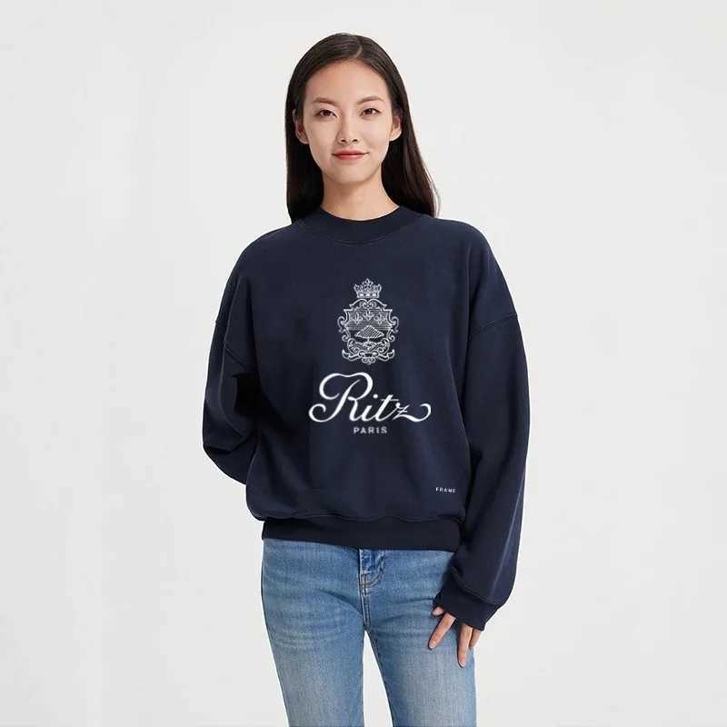 Men's T-Shirts Autumn and Winter Letter Printing O-neck Casual Cotton Hoodie Brand High Quality Mens and Womens Sportswear Long Sleve Classic Clothing Y241015TYJG