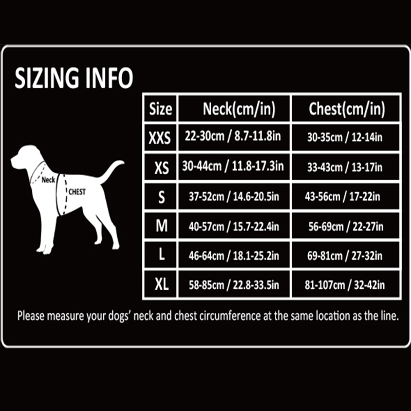 Winhyepet Dog Harness Outdoor 3M Reflective Front Back Slip Collar Breathable Vest Traveling Fashion Dog Clothes for Walking