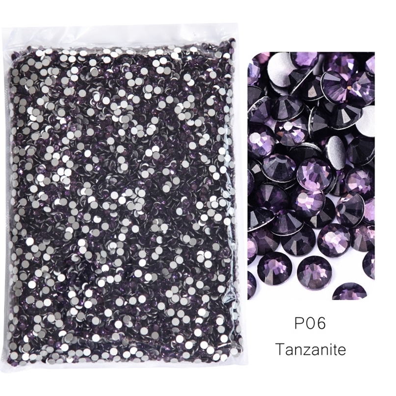 14400 pieces of bulk wholesale Tanzania sparkling non repaired rhinestone nail diamond nails for nail charm nail art decoration para unas 241015