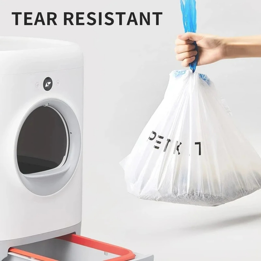 PETKIT Fully Automatic Intelligent Cat Toilet Garbage Bag Large Portable Durable and Undamaged 1Roll/20PCS Pet Supplies