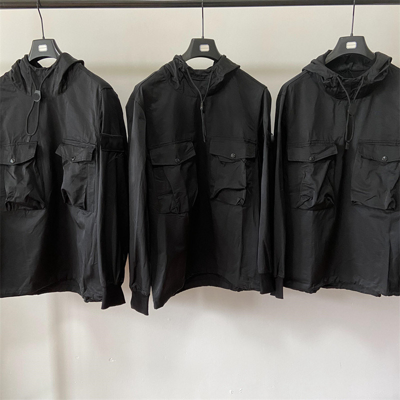 New Spring and Autumn Men's Jacket Casual Trendy Hip Hop Ghost Jumper Men's Sweatshirts black color