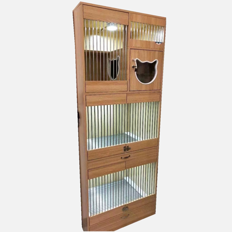 Factory sale directly Bespoke size & color Cat Doggie Pet Vet Use Treating Crate Cage Pet Store Fostering Cage Villa House