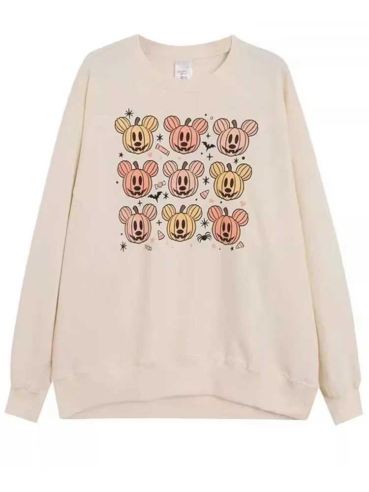 Men's T-Shirts New Autumn 2024 Land Walter World Castle Letter Halloween Party Villain Christmas Nightmare Sweatshirt Womens Cotton Y241015COHY