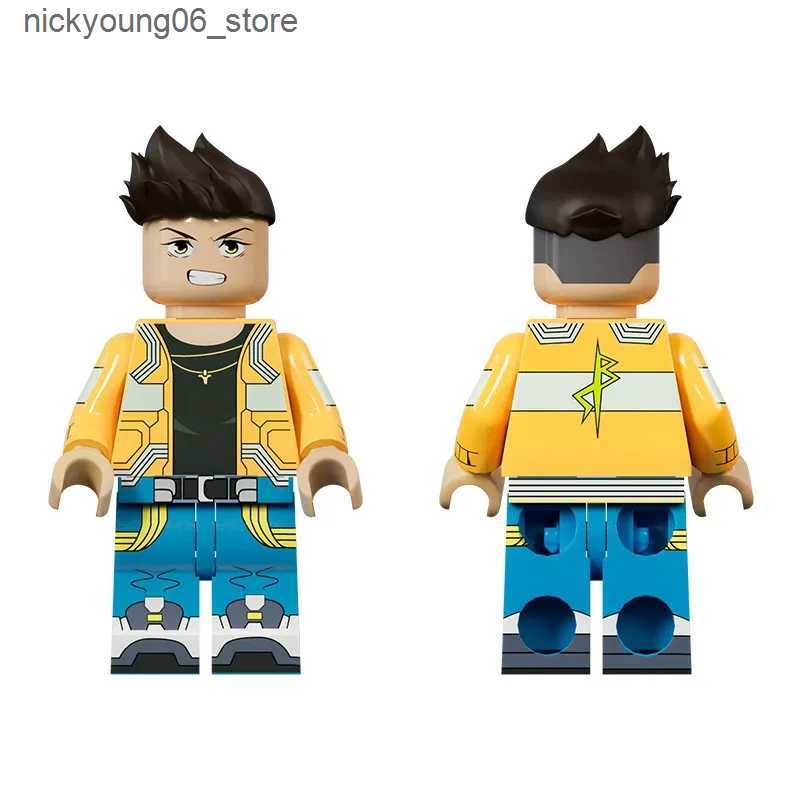 Cartoon Figures Cyberpunk Edgerunners Animated Game Peripheral Toy Lucyna David Doll Animated Action Character Model Set Cool Gifts L240910
