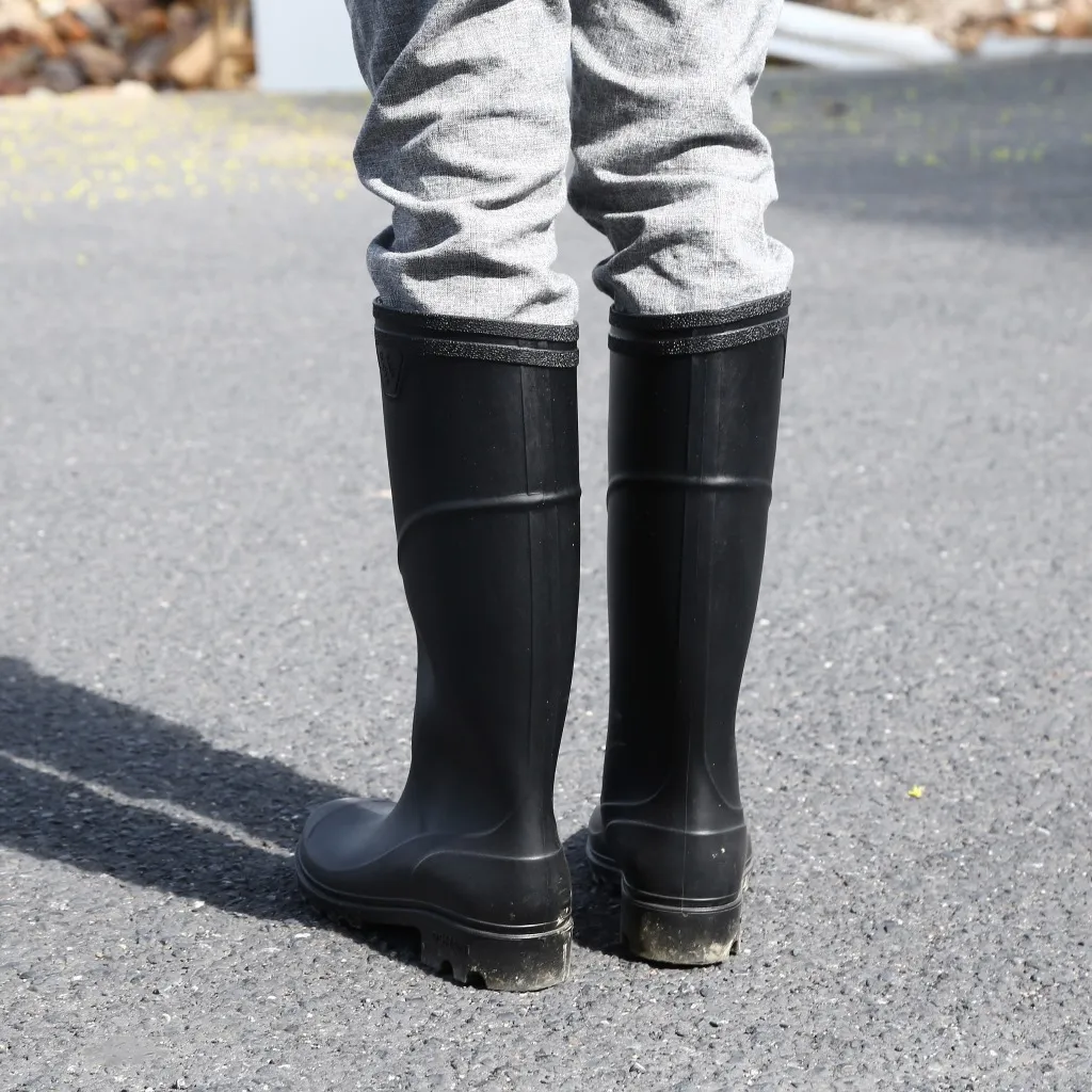 New Men's Long Tube Boots Non-Slip Mens Rubber Rainboots High Quality Waterproof Men Water Male Knee-High Rain Shoes