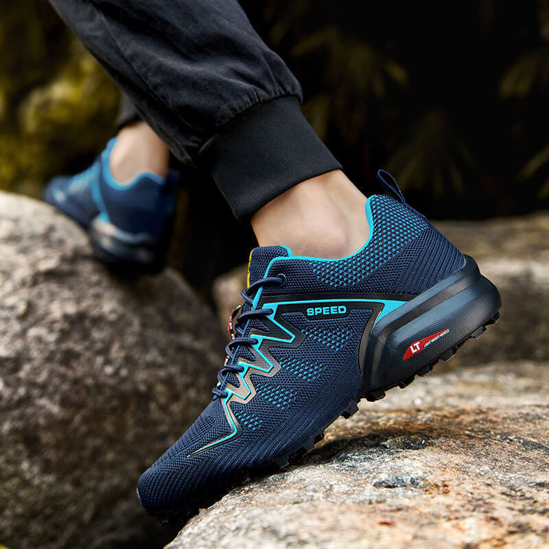 New Mesh Outdoor Light Wear Resistance Woodland Hunting Work Men Hiking Sports Shoes Size EUR 40-47