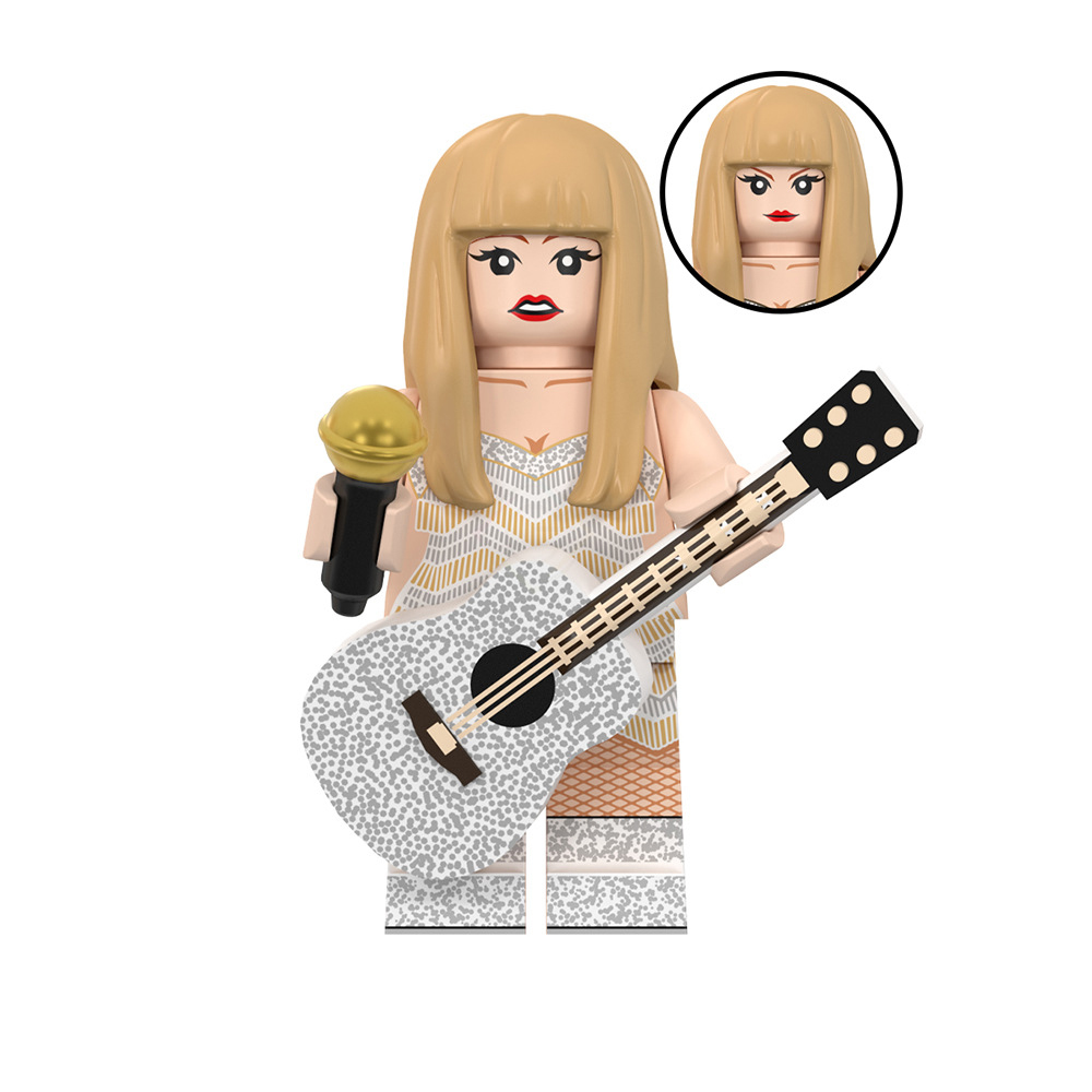 Star Series Doll Female Singer Craft Kit with Assembling Building Blocks by Ideal for International Markets