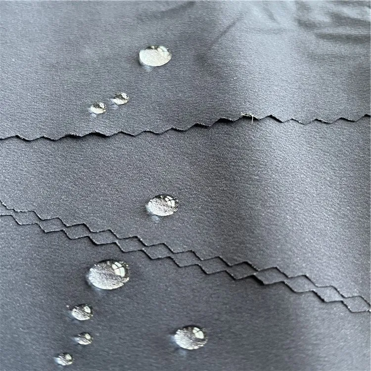 Wrinkle Resistant Colorful Polyester Rayon Spandex Trousers Fabric