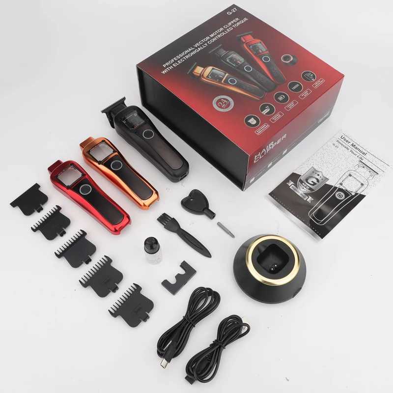 RESUXI G-27 9500 RPM Hair Trimmer New High-power High-speed Hair Clipper DLC Coated Blade Electric Push Trimmer for Barber MenXJ241015
