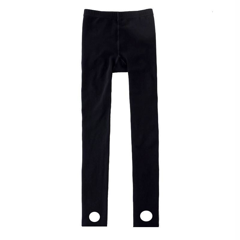 2025 Winter designer women s extended tight pants without adding velvet for outdoor wear in trend spring and autumn thin and oversized socks