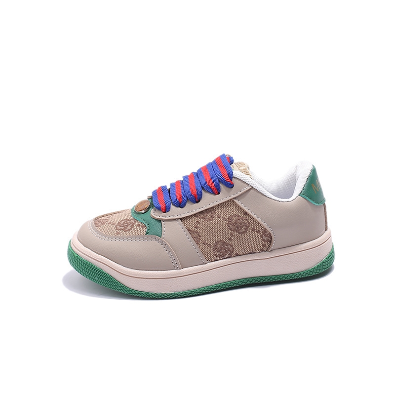 Boys' Shoes Spring and Autumn 2024 New Children's Sports Shoes Breathable Designer Top Girls' Fashion Board Shoes Trend