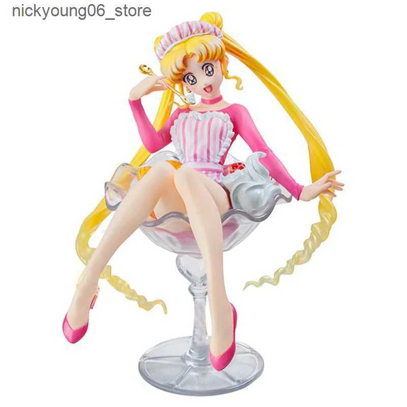 Cartoon Figures Newly arrived 12cm Sailor Moon animated character doll Tsukino Usagi action character Pvc Kawaii model collection toy cute birthday gi