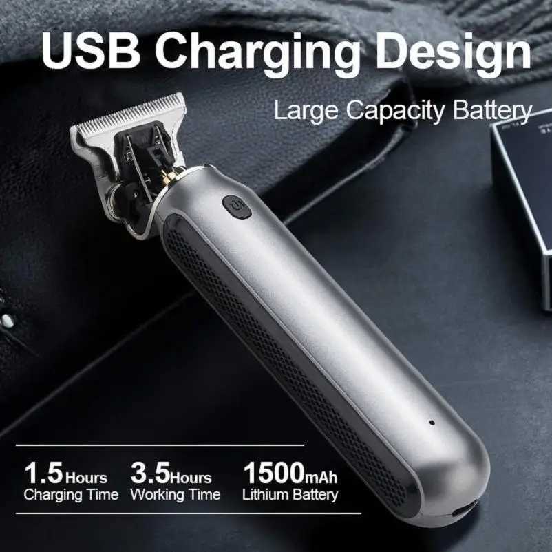 Clipper Powerful Hair Original Kemei For Men Cordless Professional Beard Hair Trimmer Haircut Machine RechargeableXJ2410