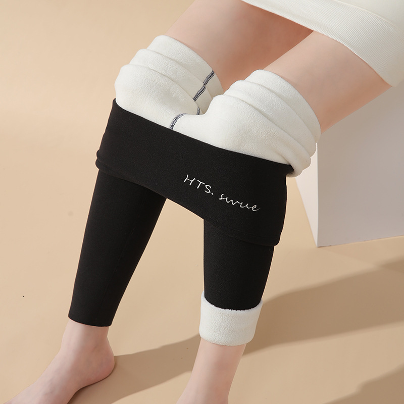 2025 New trend Designer German Winter Thick Tight Pants Wool Cotton Pants High Waist Women s Underwear Autumn Pants