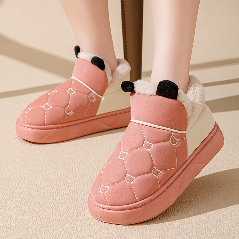 2024 New Winter Snow Fur Boots Women's Platform Shoes Booties, Free Shipping