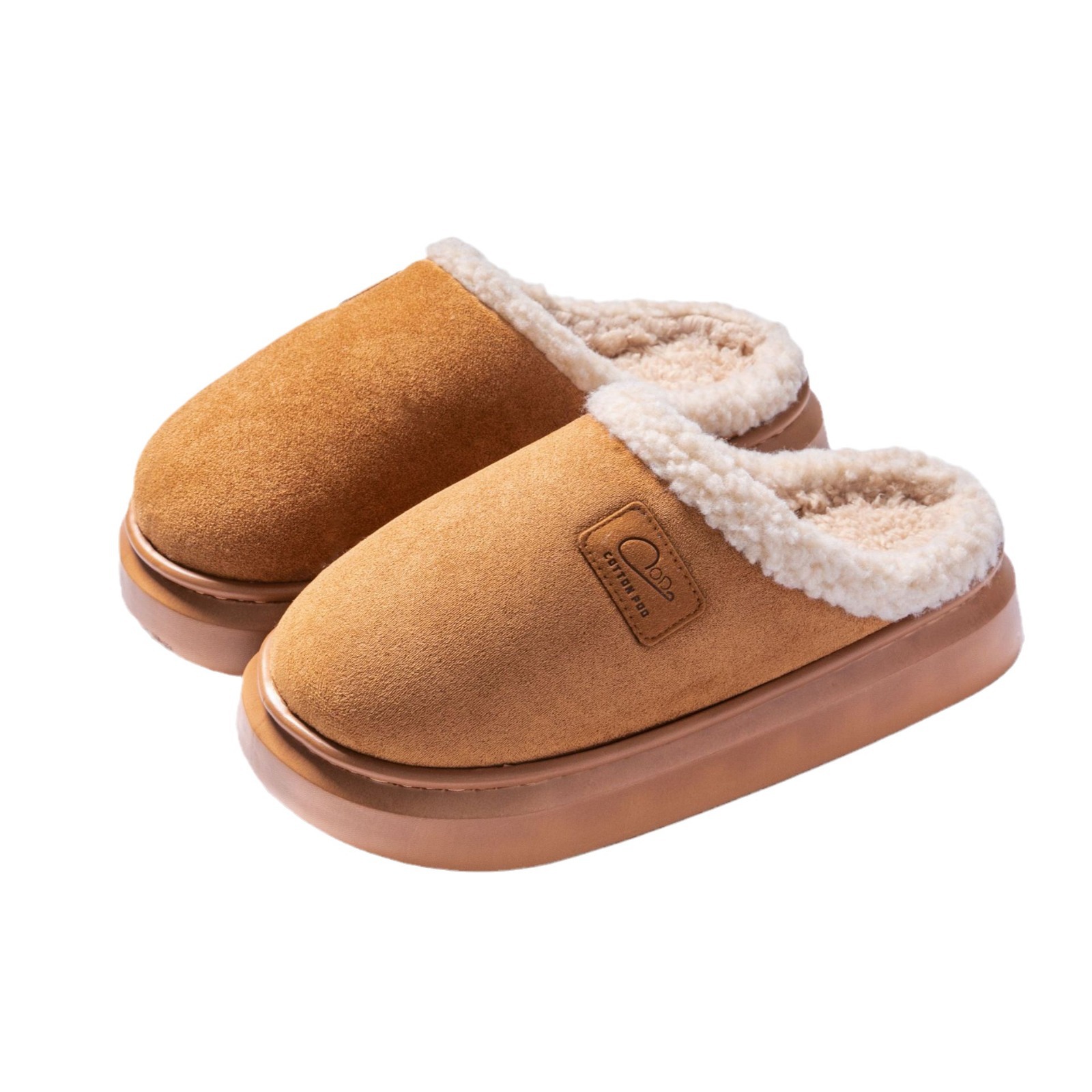 free shipping designer flat sandals for women soft warm slides slippers winter rubber non-slip house shoes sliders slide