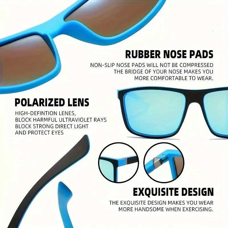 2PCS Polarized Couple Glass Set Fishing UV Protective Glasses Perfect for Outdoor Sports Travel Driving Sunglasses W241015