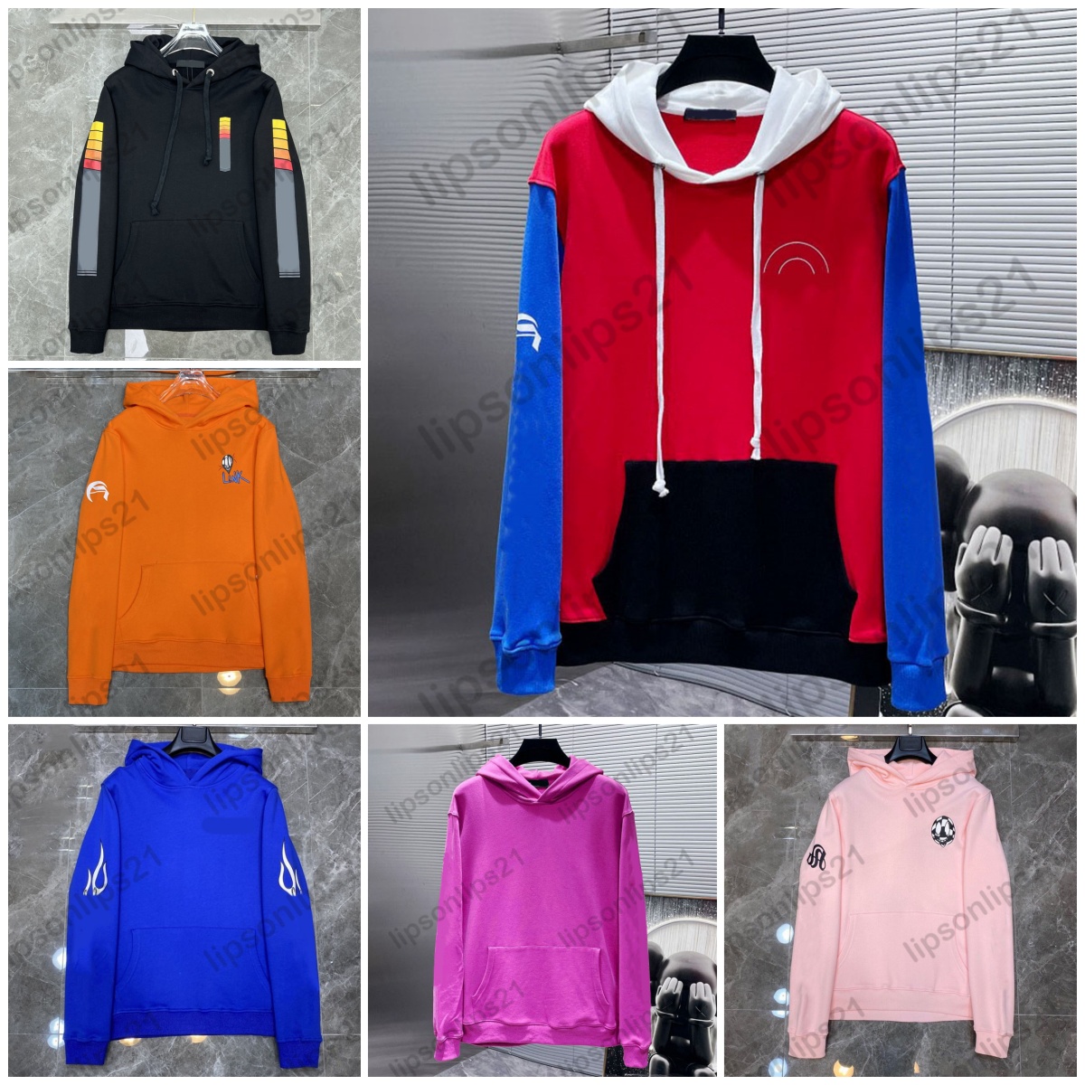 Designer Luxury Hoodies Mens Sweatershirt High-Quality Oversized Casual Pullover tracksuit Loose Hip Hop Loose Long-Sleeved Round neck Clothing Size S-XL