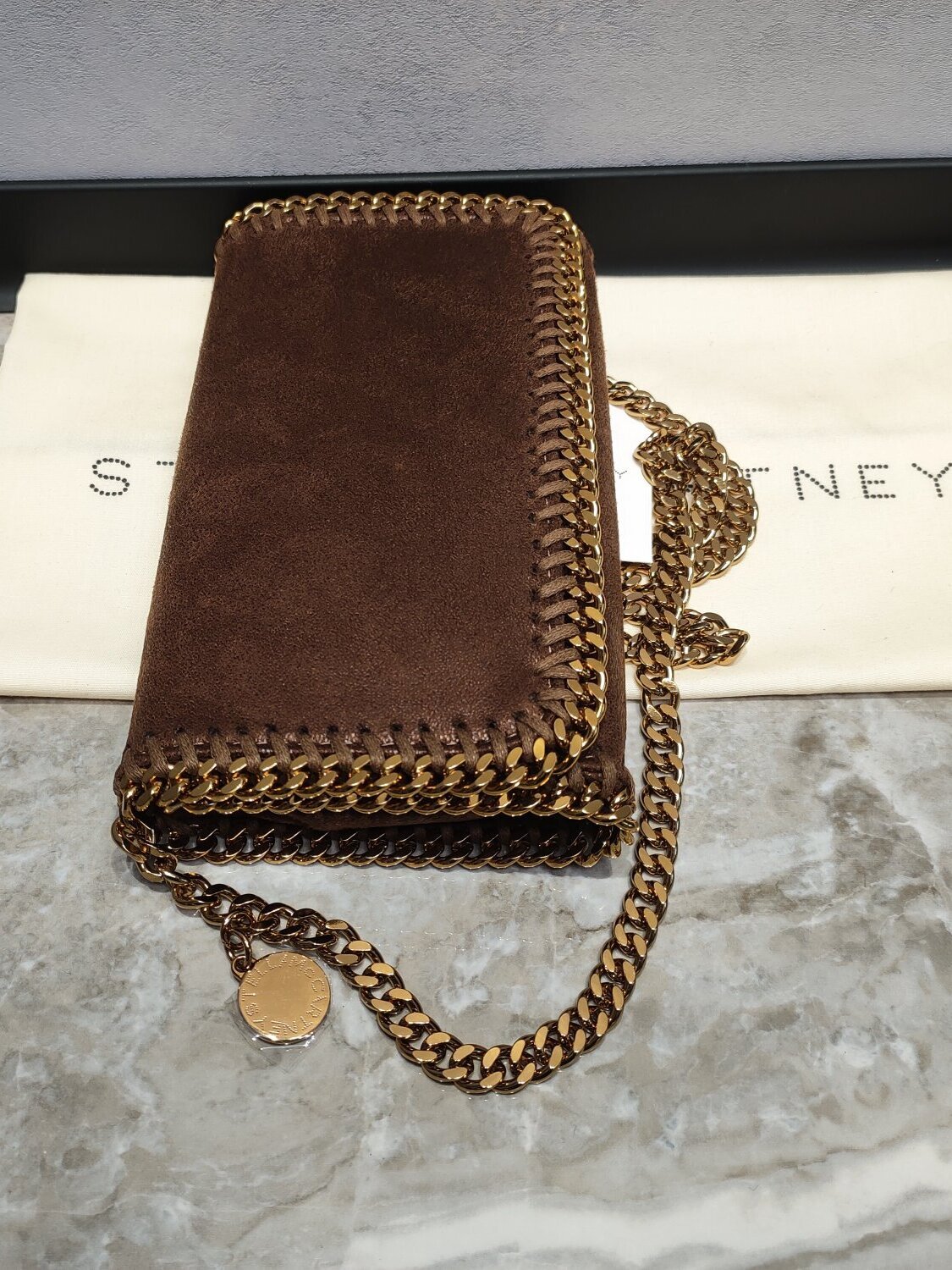 10A quality luxury queen tote bag genuine leather chain designer bag metal texture mini handbag purse crossbody shoulder bags party gift 594